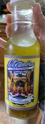 Columbia Restaurant Salad Dressing