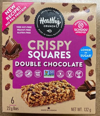 Double Chocolate Crispy Squares