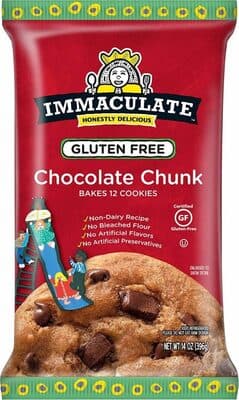 Immaculate Baking Gluten Free Chocolate Chunk Cookies