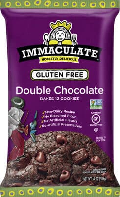 Immaculate Baking Gluten Free Double Chocolate Cookies
