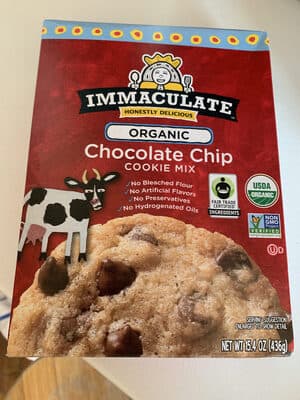 Organic Chocolate Chip Cookie Mix