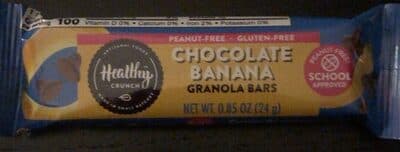 Chocolate Banana Granola Bar