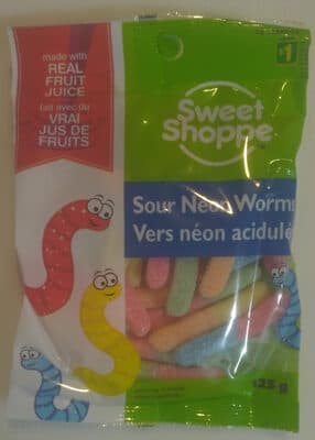 Sour Neon Worms