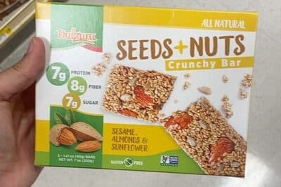 Seeds + nuts crunchy bar