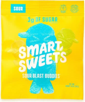 Berry, Blue Raspberry, Orange, Lemon, Lime Sour Blast Buddies Candy