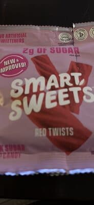 Smartsweets Red Twists Berry Punch Candy