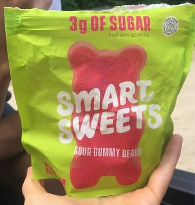 Raspberry Apple Lemon Peach Sour Gummy Bears Candy
