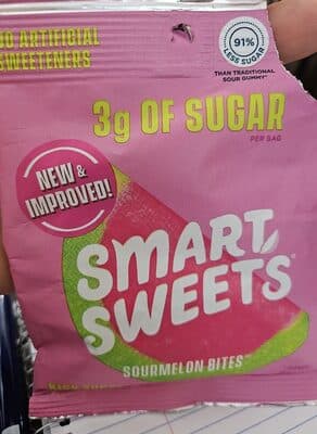 Smart Sweets Sourmelon Bites