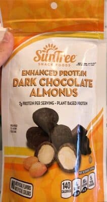 Dark Chocolate Enhanced Protein Almonds
