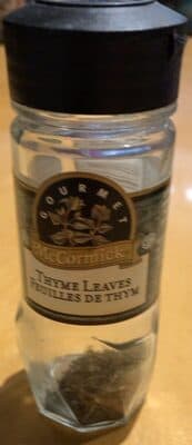 Feuille de thym