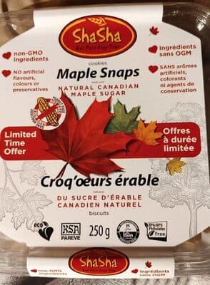 Maple Snaps Cookies