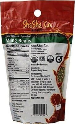 Sprouted Mung Beans