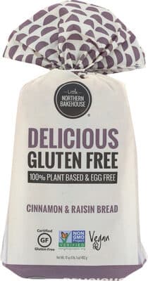 Gluten Cinnamon & Raisin Bread