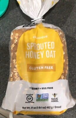 Sprouted Honey Oat Delicious Bread
