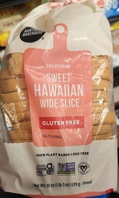 Sweet Hawaiian wide slice