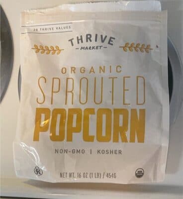 Organic Sprouted Popcorn