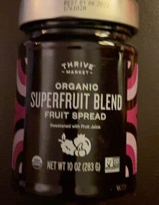 Organic Superfruit Blend Fruit Spread