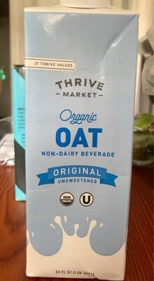 Organic Oat Milk