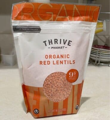 Organic Red Lentils