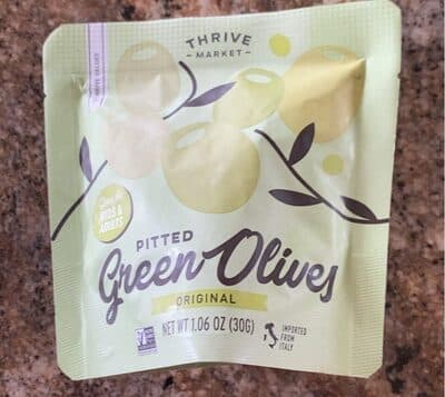 Pitted Green Olives