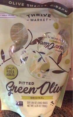 Pitted Green Olives