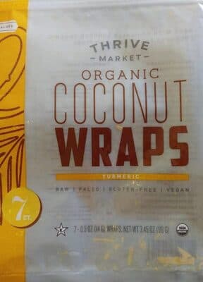 Organic Coconut Wraps