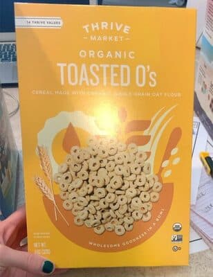 Organic toasted O’s