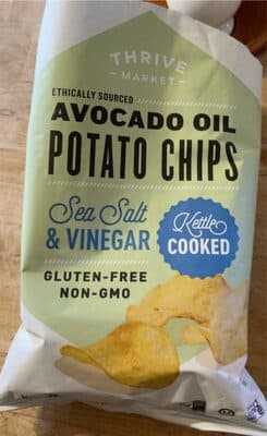Avocado Oil Potato Chips Sea Salt & Vinegar