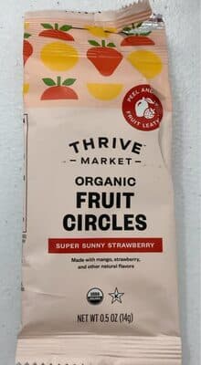 Organic Fruit Circles