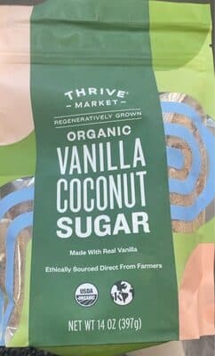 Organic Vanilla Coconut Sugar