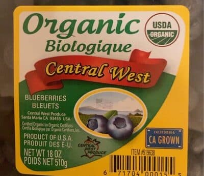 Organic Blueberries