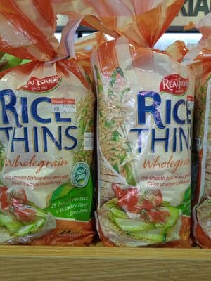 Rice Cakes, Wholegrain