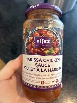 Harissa chicken sauce