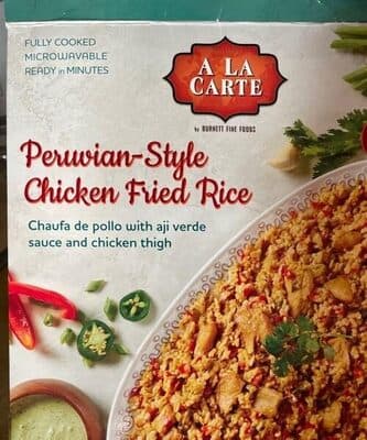 Peruvian Style Chicken Fried Rice