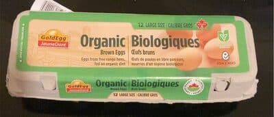 Organic Large Brown Eggs