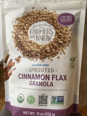 Sprouted Cinnamon Flax Granola