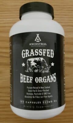 Grassfed Beef Organs