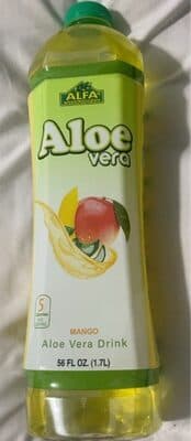 Mango Aloe Vera Drink With Pulp