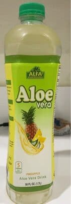 Pineapple Flavored Aloe Drink With Pulp