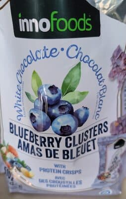White Chocolate Blueberry Clusters