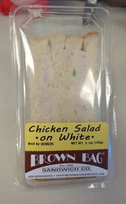 Chicken on White Salad