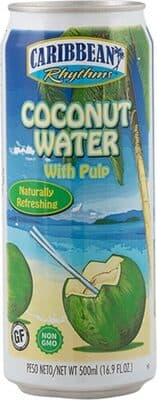 Caribbean Rythms Coconut Water With Pulp