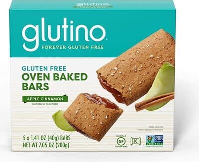 Glutino Breakfast Bars, Apple