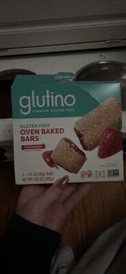 Glutino Gluten Free Breakfast Bars, Strawberry