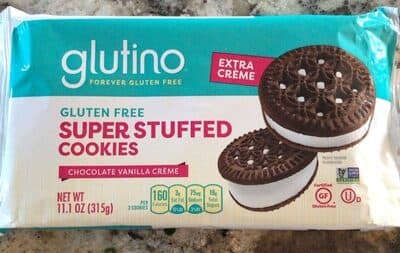 Chocolate Vanilla Creme Super Stuffed Cookies