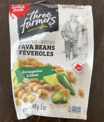 Jalapeno Lime Crunchy Roasted Fava Beans