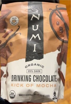 Organic Kick of Mocha Drinking Chocolate