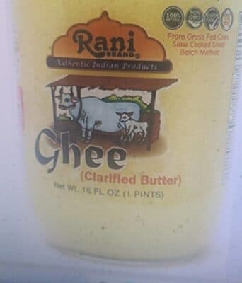 Ghee clarified butter