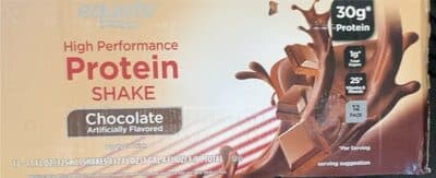 Chocolate High Performance Protein Shake