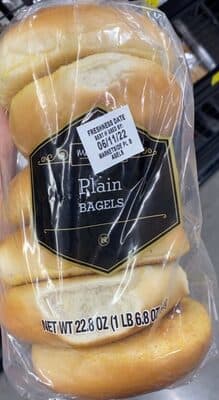 Plain bagels